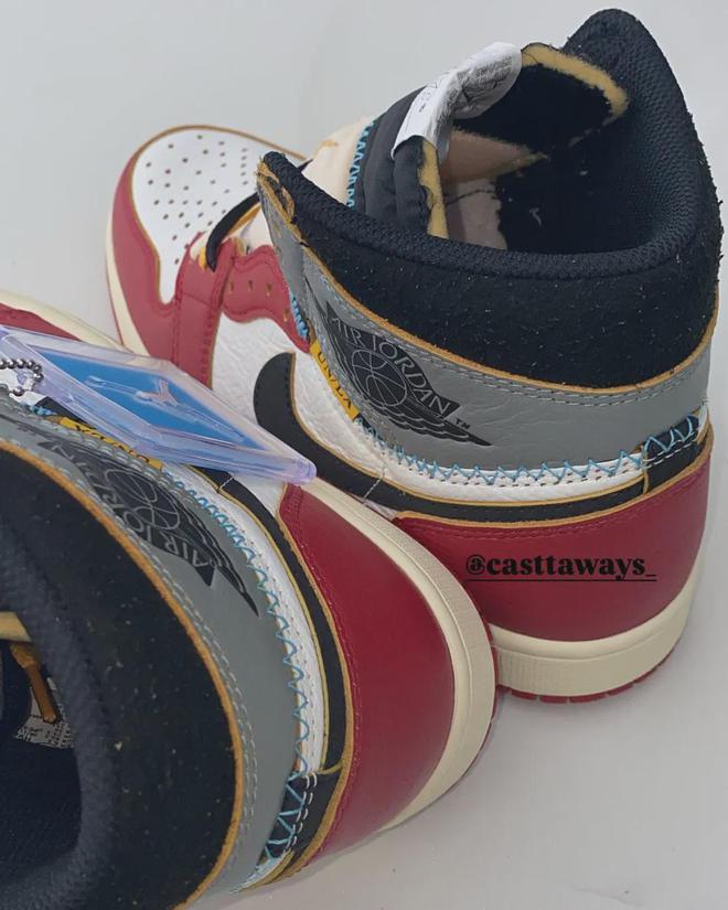 加哥「Union x AJ1」提前开箱确认发售！j9九游会(中国)网站初代溢价1w+的鞋王！芝(图6)
